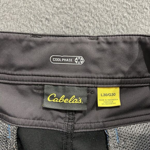 Cabelas XPG Pants Mens 36x30 Gray Hiking Camping Cool Phase Outdoor Workwear - Picture 7 of 13
